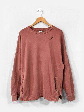 GYMSHARK Men's Power Washed Crew Sweatshirt